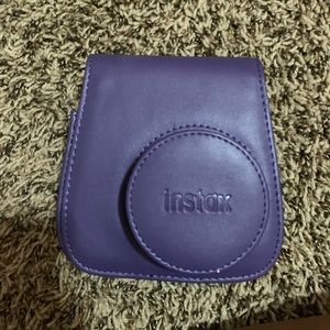 Purple instax mini 8 groovy case !